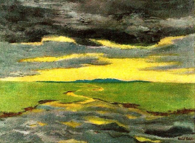 Emil Nolde marsklandskap